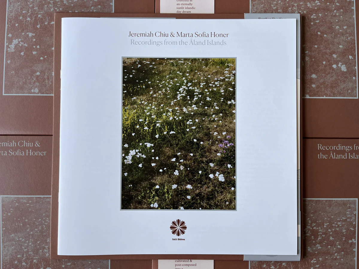 Jeremiah Chiu & Marta Sofia Honer - Recordings from the Åland Islands  (IA11 Edition) (LP) - Image 6