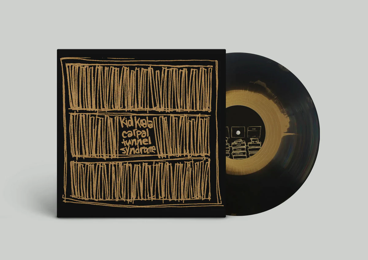 Kid Koala - Carpal Tunnel Syndrome (25th Anniversary Edition) (Brown in Black Yolk Vinyl+Black Flexi Disc) - Image 3