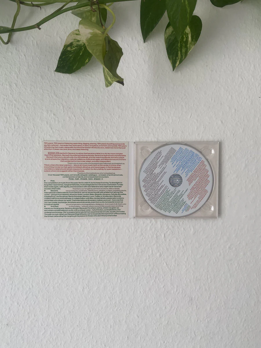 V.A. -  2015-2025 : Les Disques Bongo Joe - 10 Years of Sonic Explorations (CD) - Image 4